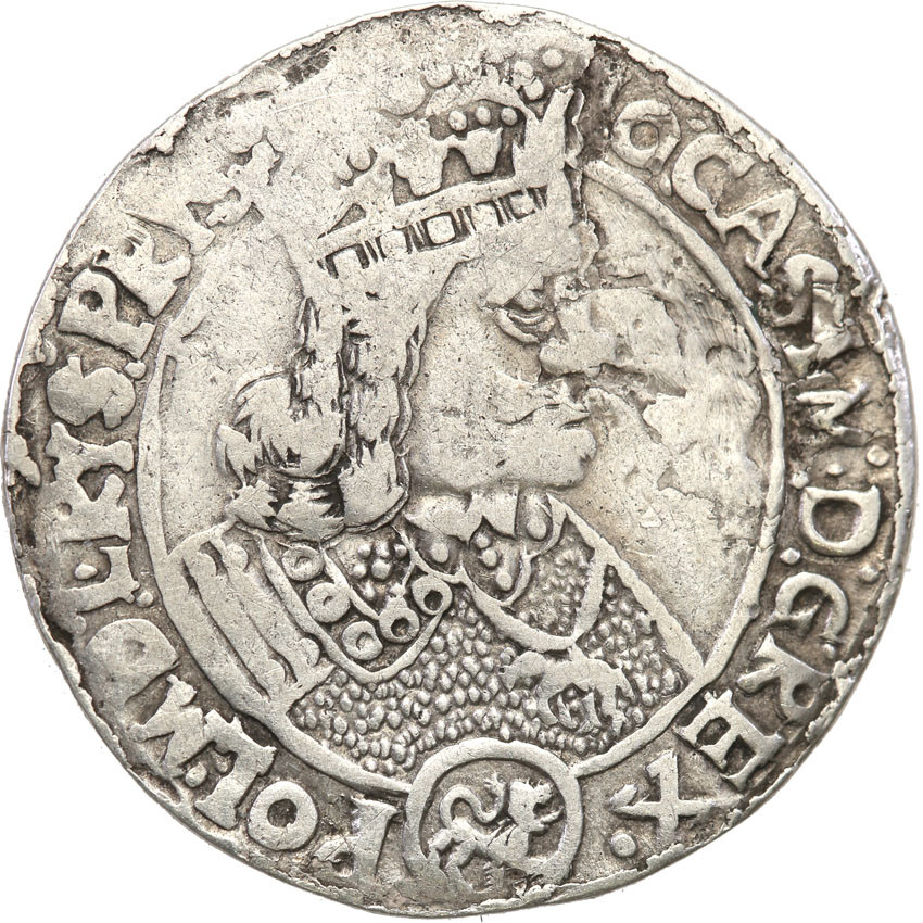 Jan II Kazimierz. Ort (18 groszy) 1656, Lwów
